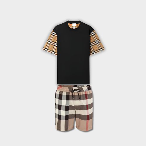 Ensemble Burb°rry Noir + Casquette Offerte