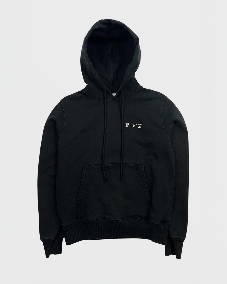 Off-White pull à capuche - Noir