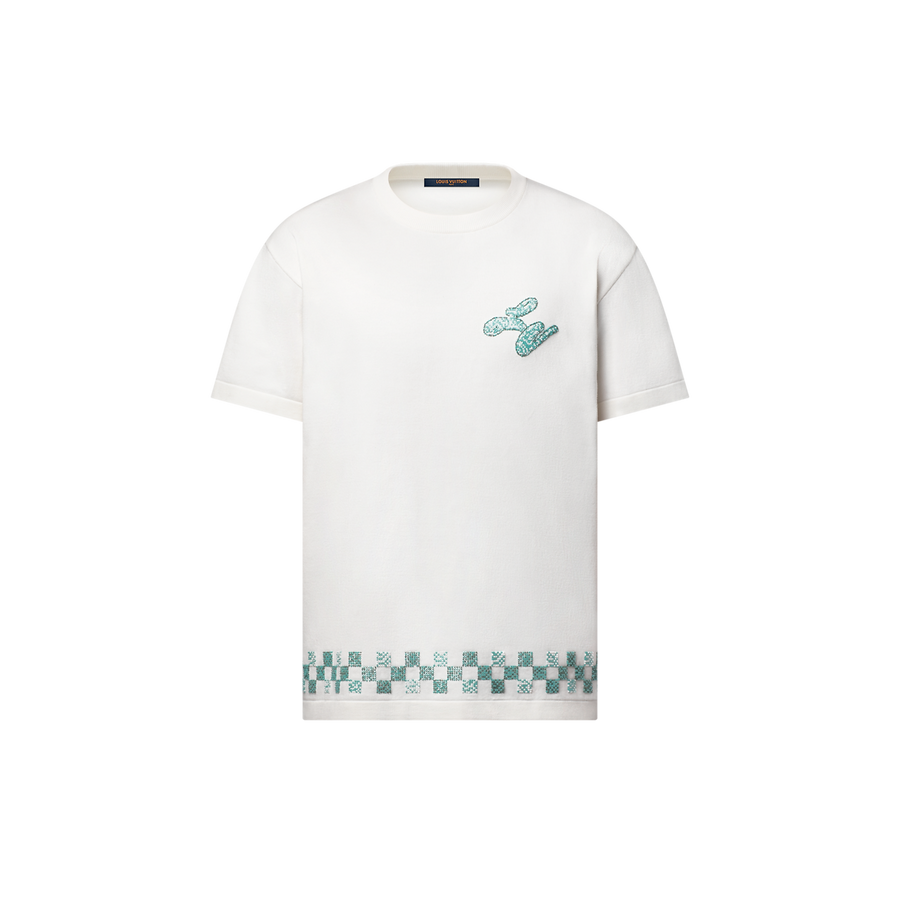 Tee-shirt manches courtes ornementé
