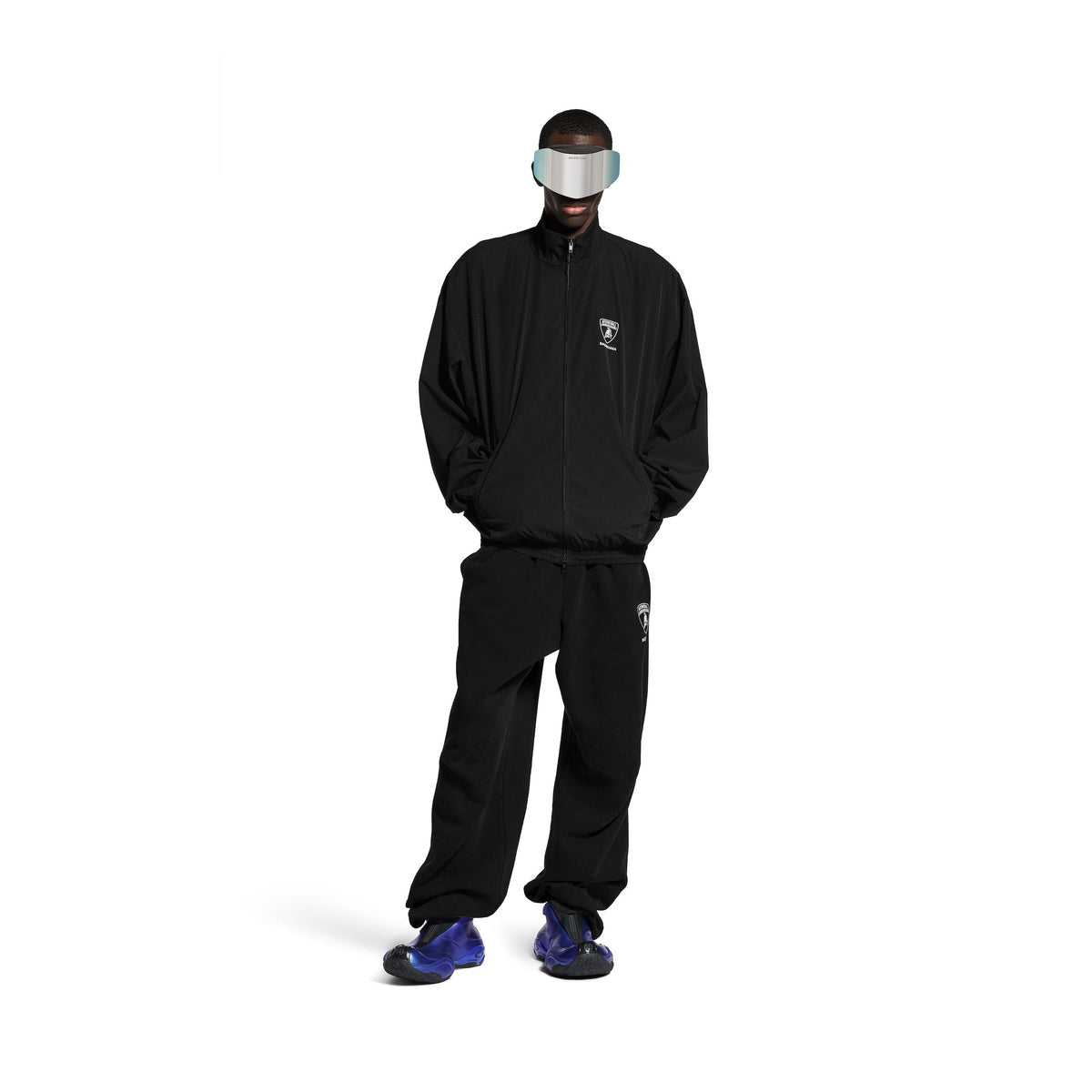 PANTALON TRACKSUIT BALENCIAGA I AUTOMOBILI LAMBORGHINI EN NOIR