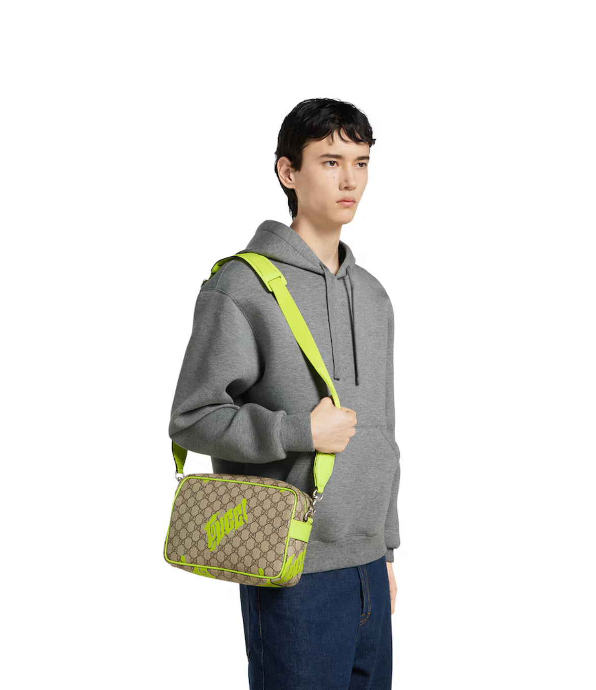 Sac à bandoulière avec imprimé moyen format