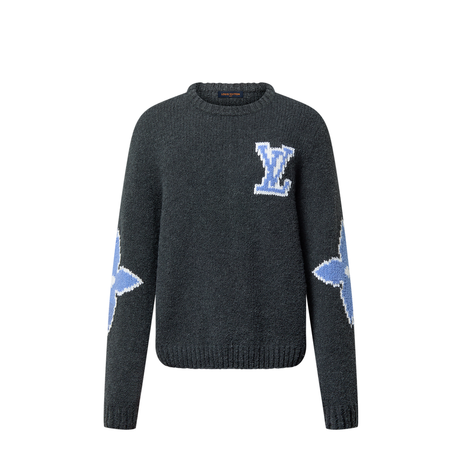 Pull en laine mélangée épaisse