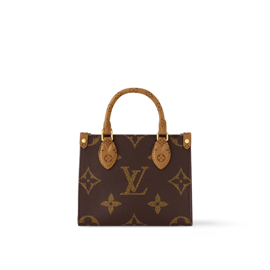 LV - Petit Cabas OnTheGo BB Maron double
